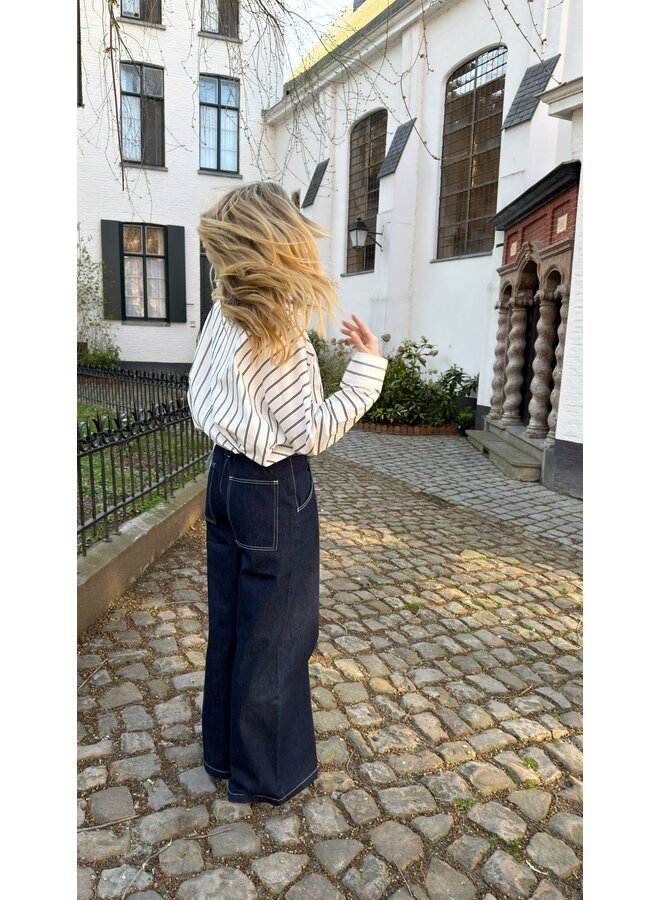 XAVIER JEANS DARK BLUE