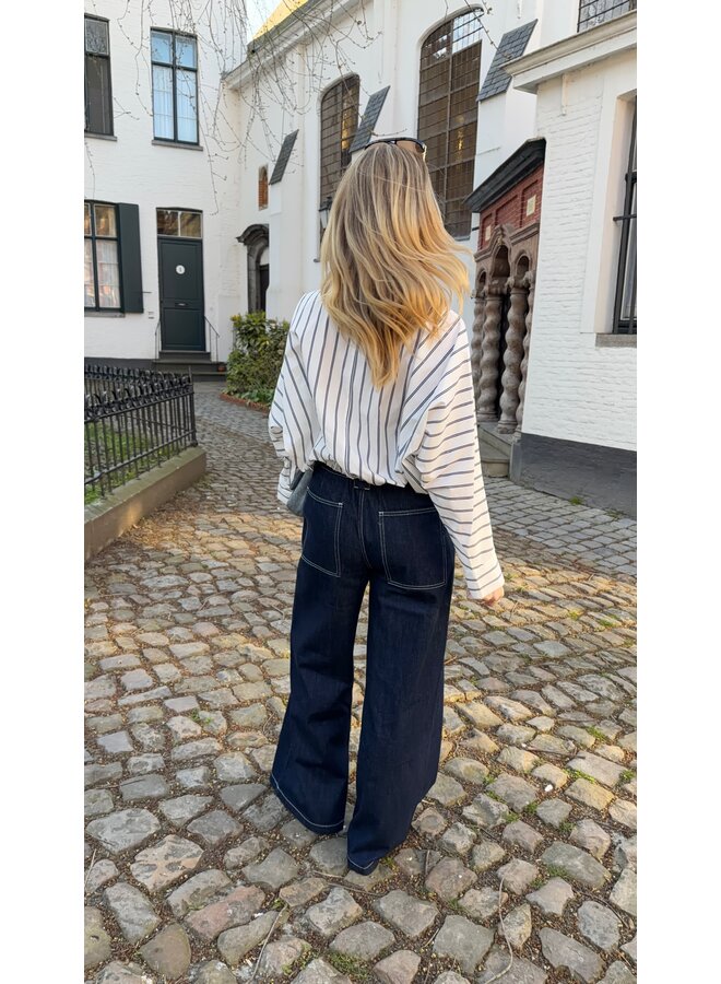 XAVIER JEANS DARK BLUE