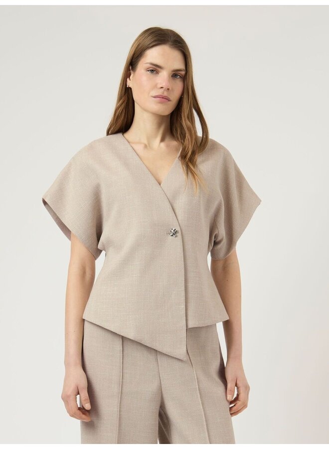 YASCOMIRA BLAZER OATMEAL