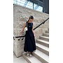 YASVERNA LONG DRESS NAVY