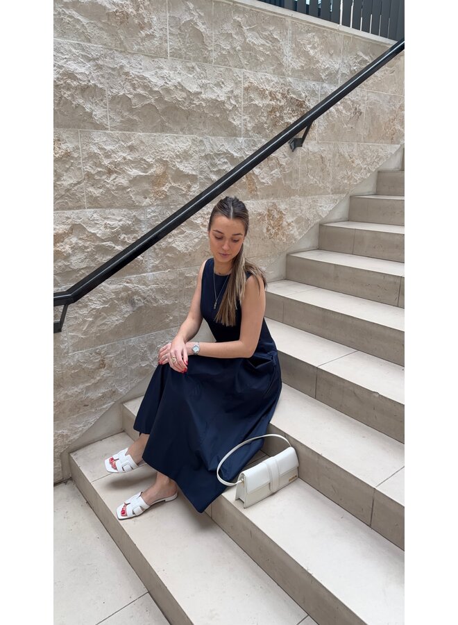 YASVERNA LONG DRESS NAVY
