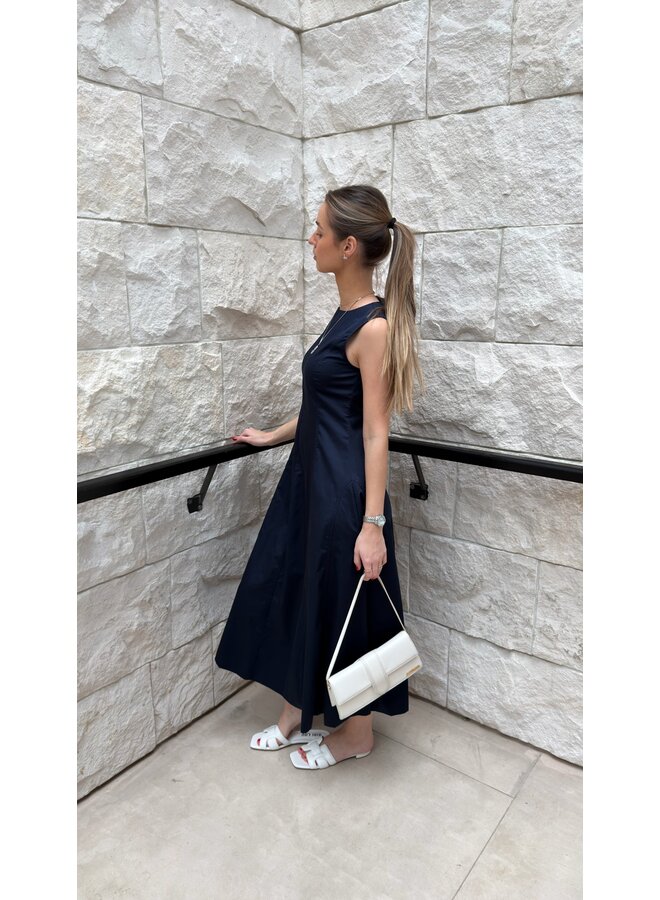 YASVERNA LONG DRESS NAVY