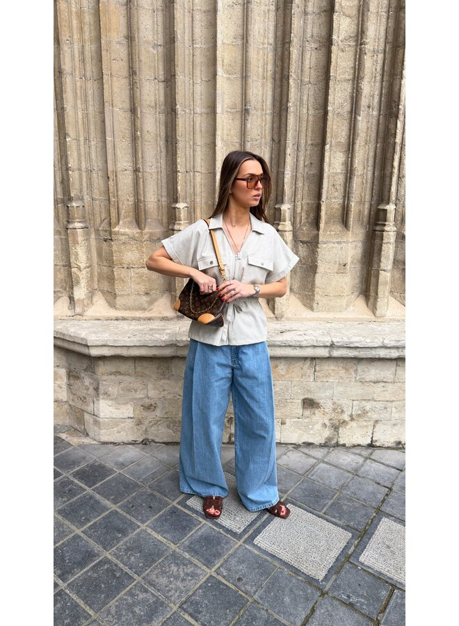 PORTER BLOUSE LIGHT SAND