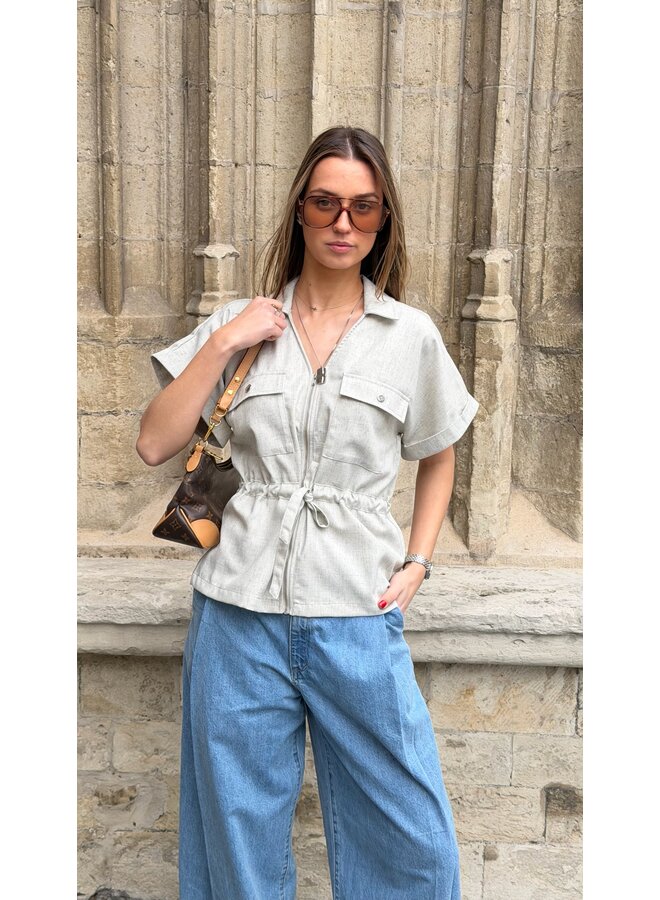 PORTER BLOUSE LIGHT SAND