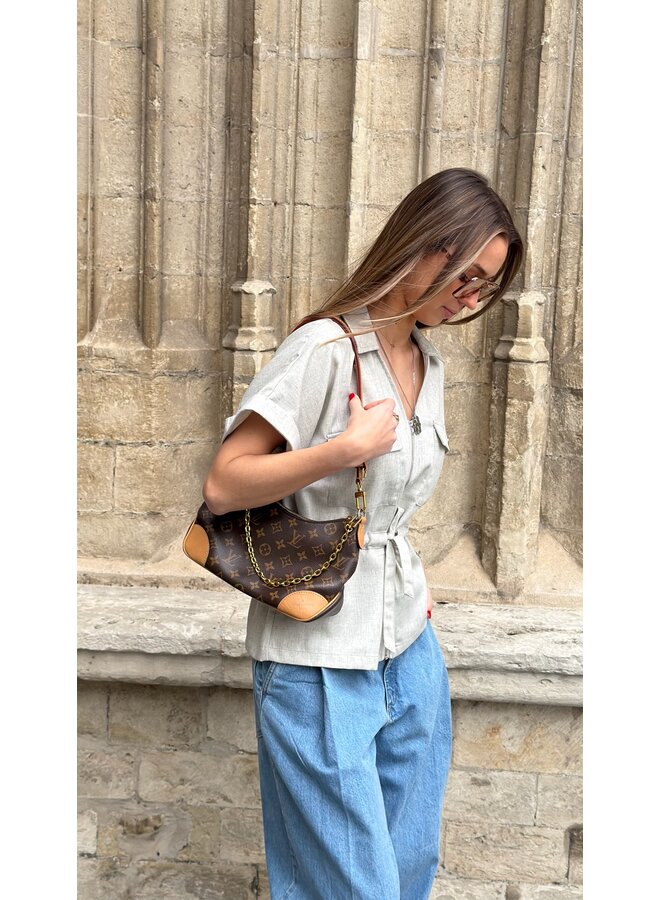 PORTER BLOUSE LIGHT SAND