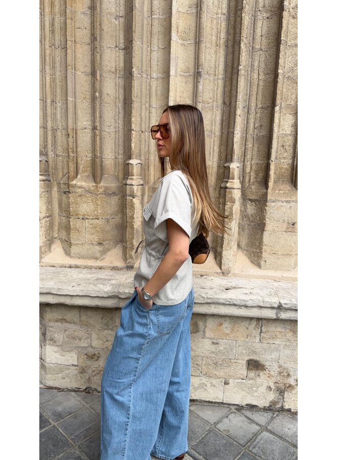 PORTER BLOUSE LIGHT SAND