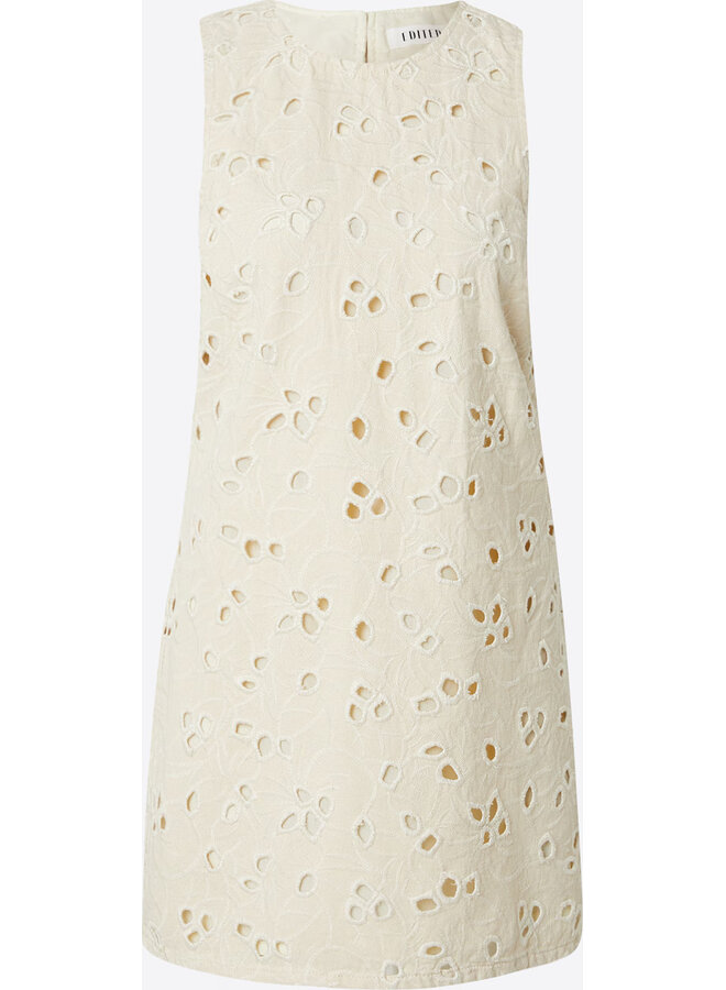NICKY DENIM DRESS BEIGE