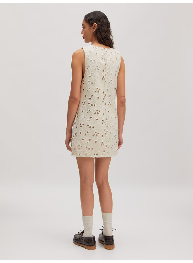 NICKY DENIM DRESS BEIGE