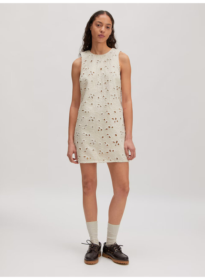 NICKY DENIM DRESS BEIGE