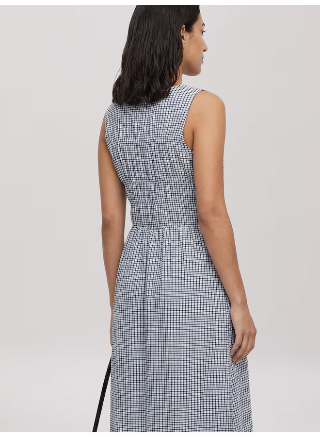 EVELIN DRESS BLACK/SKYWAY