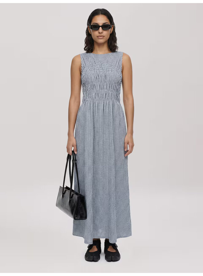 EVELIN DRESS BLACK/SKYWAY