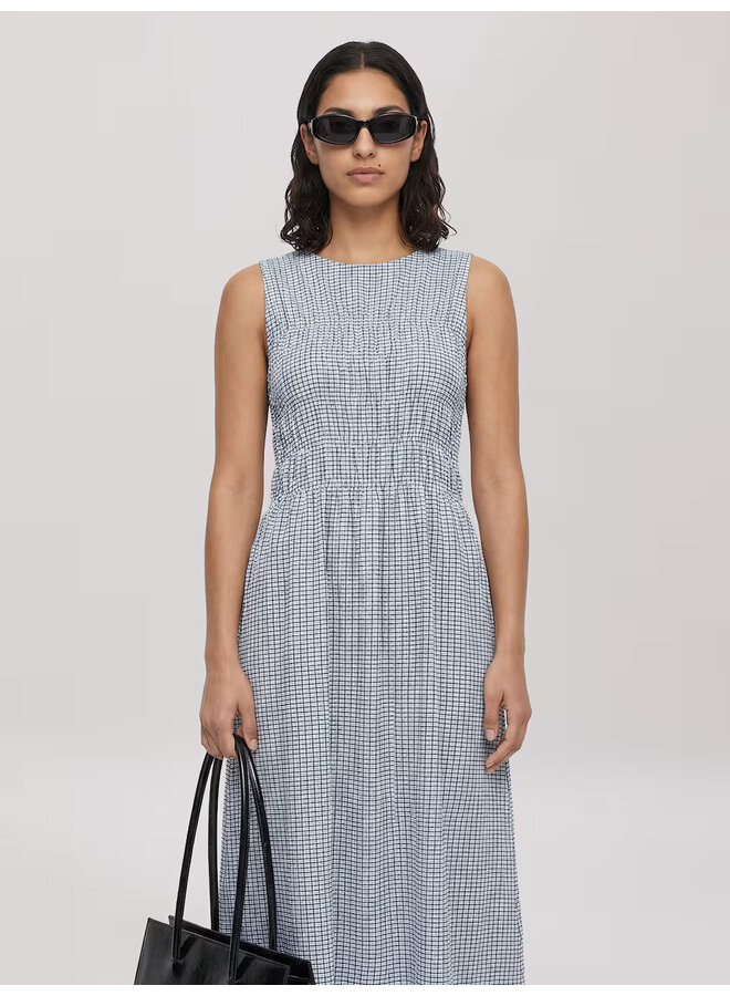 EVELIN DRESS BLACK/SKYWAY