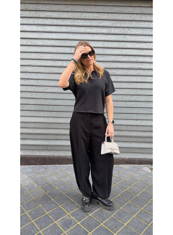 ISMAILA POLO DARK GREY