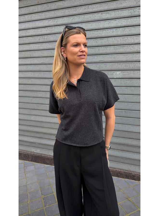 ISMAILA POLO DARK GREY