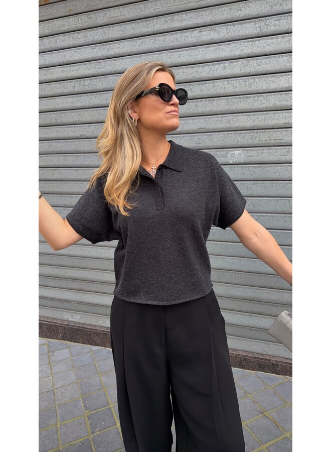 ISMAILA POLO DARK GREY