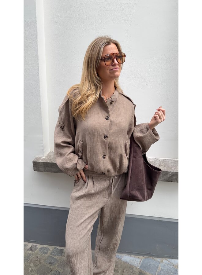 YASRINA JACKET INCENSE