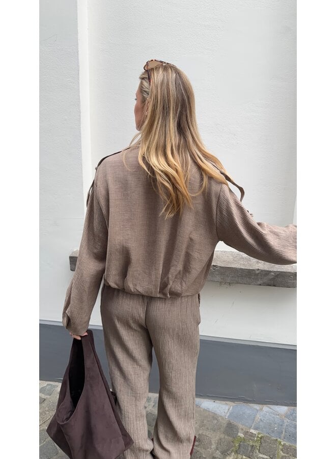 YASRINA JACKET INCENSE