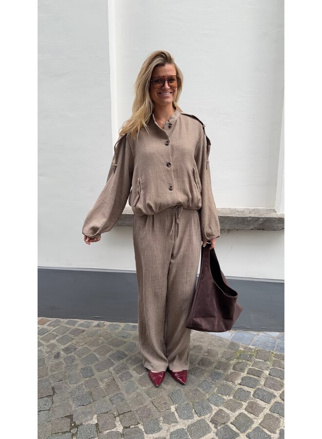 YASRINA JACKET INCENSE