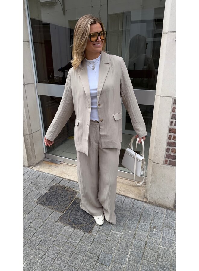 POLKA PANTS LIGHT SAND