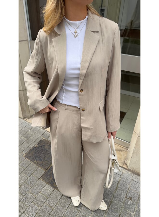 POLKA PANTS LIGHT SAND