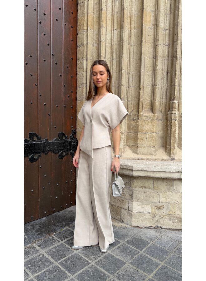 YASCOMIRA PANT OATMEAL