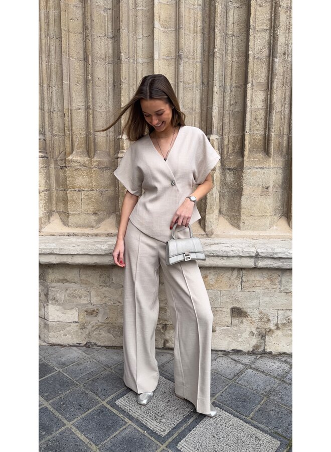 YASCOMIRA PANT OATMEAL