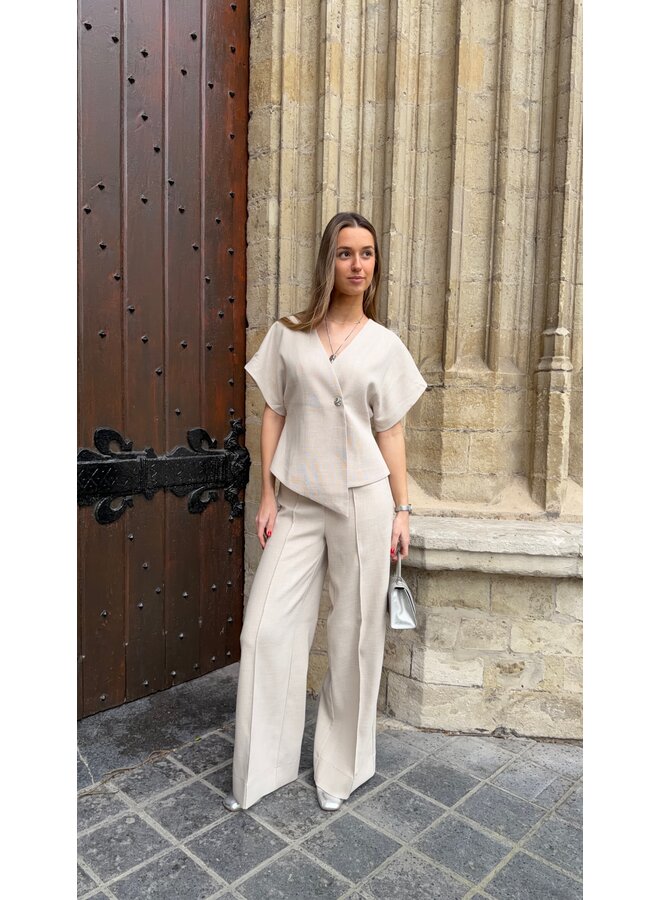 YASCOMIRA PANT OATMEAL