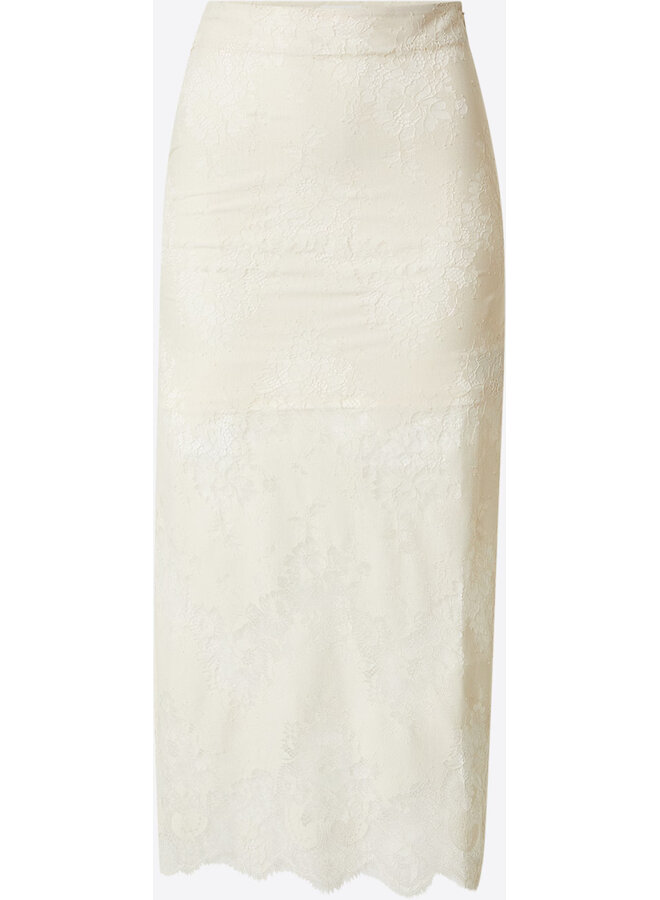 SHARON SKIRT ALMOND MILK