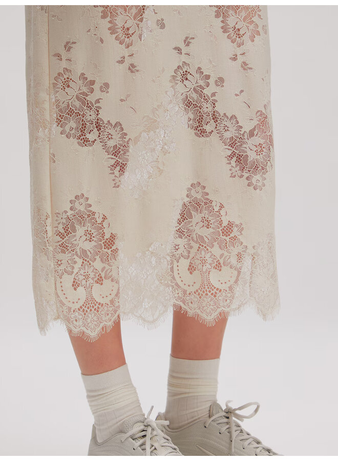 SHARON SKIRT ALMOND MILK