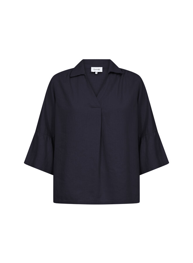 NAJA BLOUSE NAVY