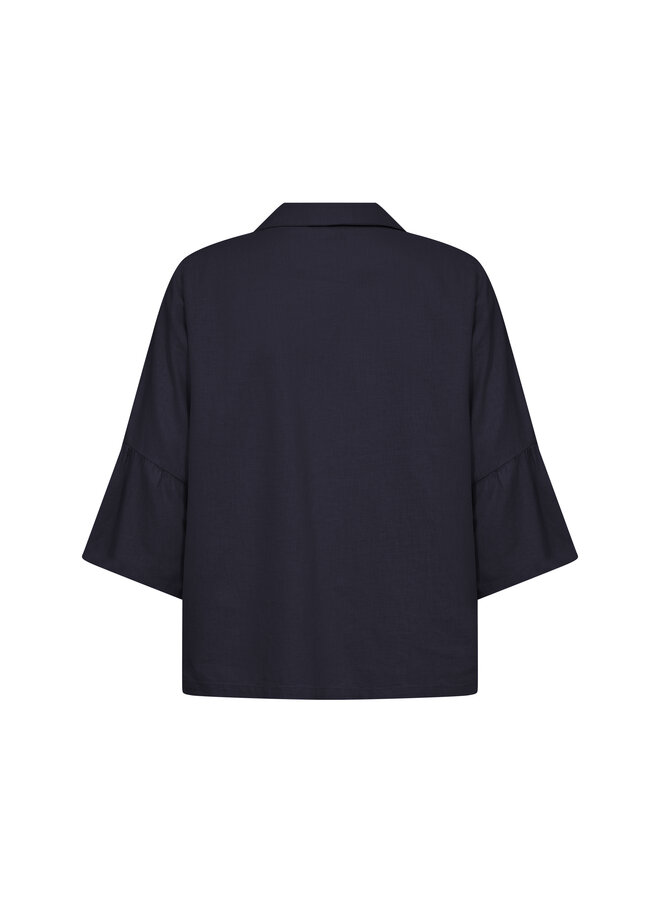 NAJA BLOUSE DARK NAVY