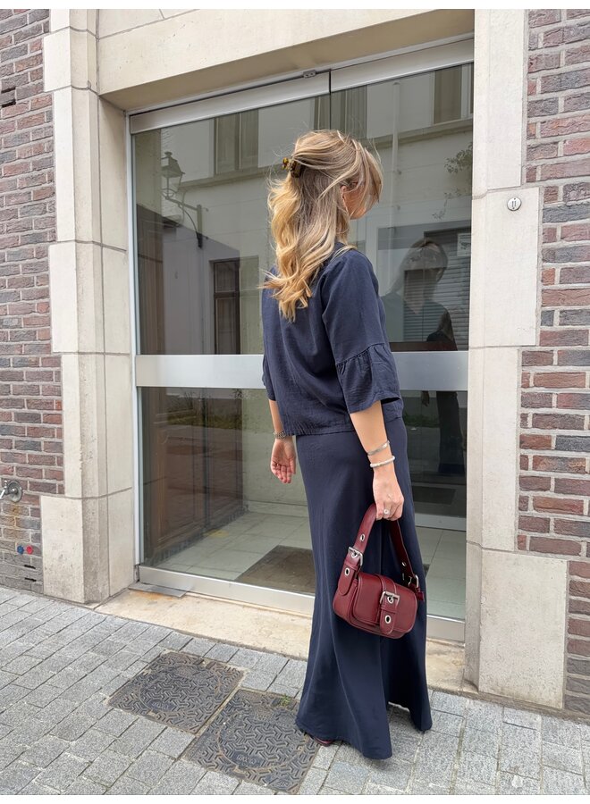 NAJA BLOUSE NAVY