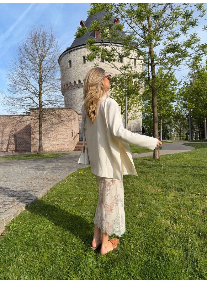 SHARON SKIRT ALMOND MILK