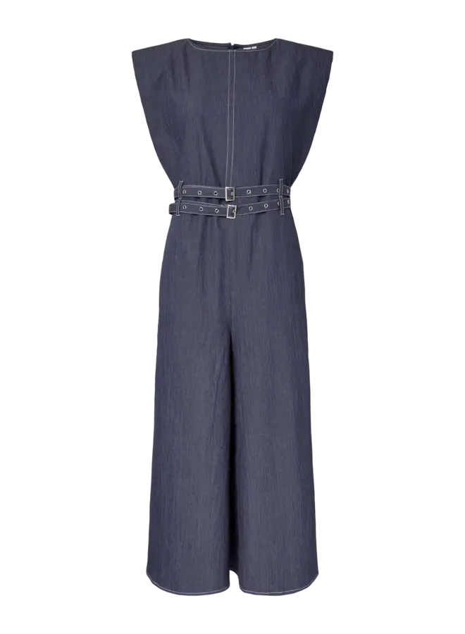 YASBEBBA ANKLE JUMPSUIT SARGASSO SEA
