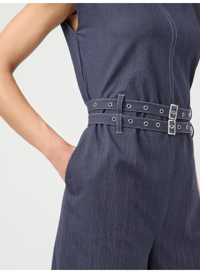 YASBEBBA ANKLE JUMPSUIT SARGASSO SEA