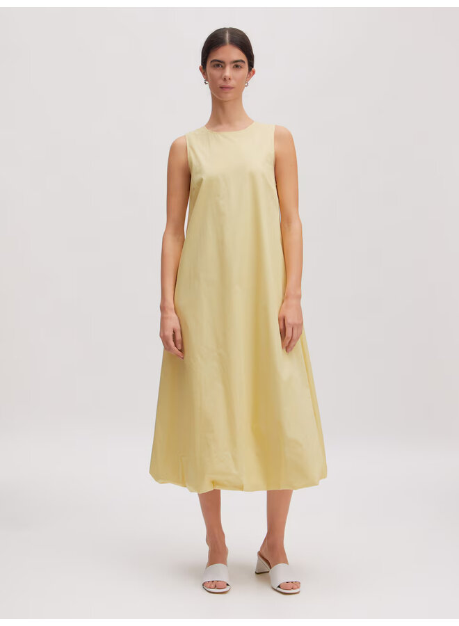 FLORA DRESS DUSTY YELLOW