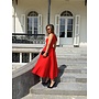 YASMIRI LONG DRESS FIERY RED
