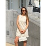 NICKY DENIM DRESS BEIGE