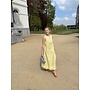 FLORA DRESS DUSTY YELLOW