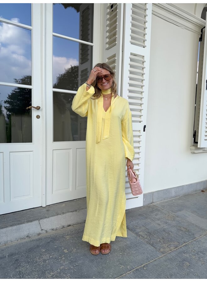 SERAFINA MAXI DRESS YELLOW