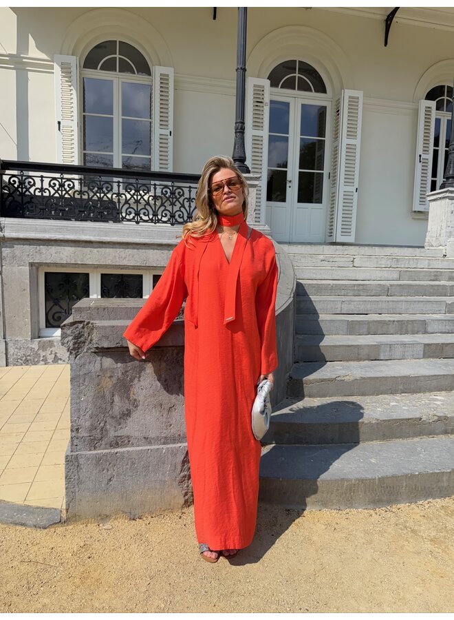 SERAFINA MAXI DRESS CORAIL