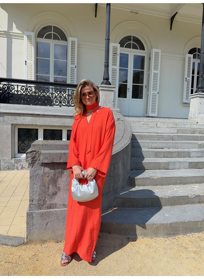 SERAFINA MAXI DRESS CORAIL