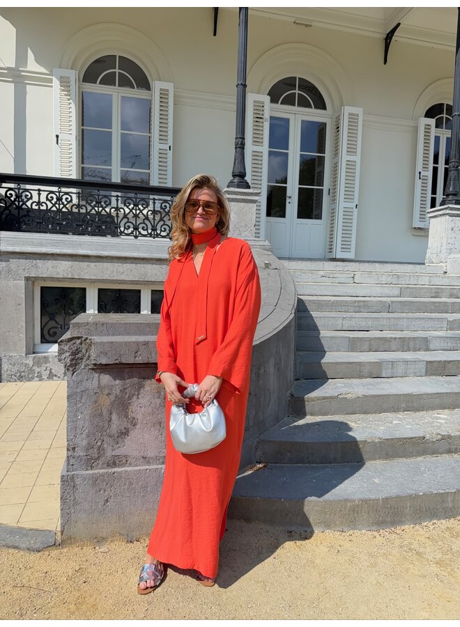 SERAFINA MAXI DRESS CORAIL