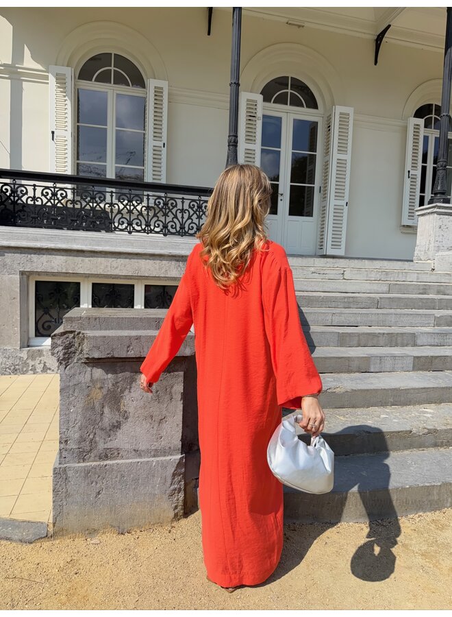 SERAFINA MAXI DRESS CORAIL