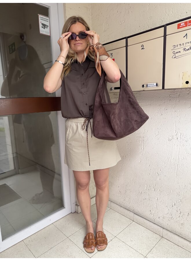 ROYA SKIRT BEIGE