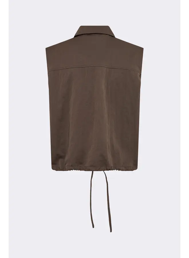 LEA TOP BROWN