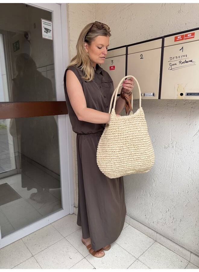 LEA SKIRT BROWN