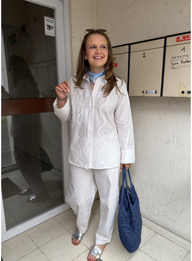 ROYA TROUSERS WHITE