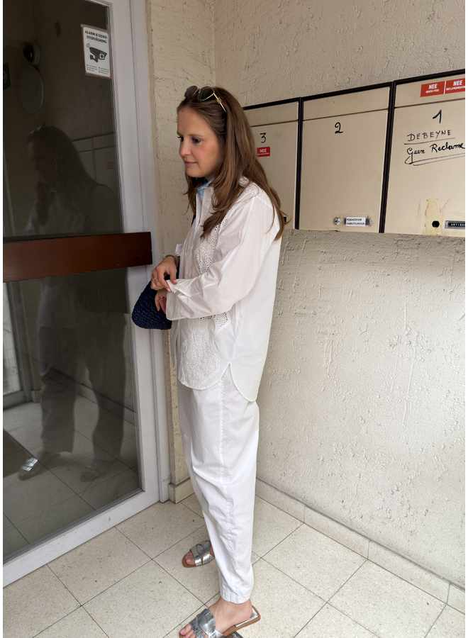ROYA TROUSERS WHITE