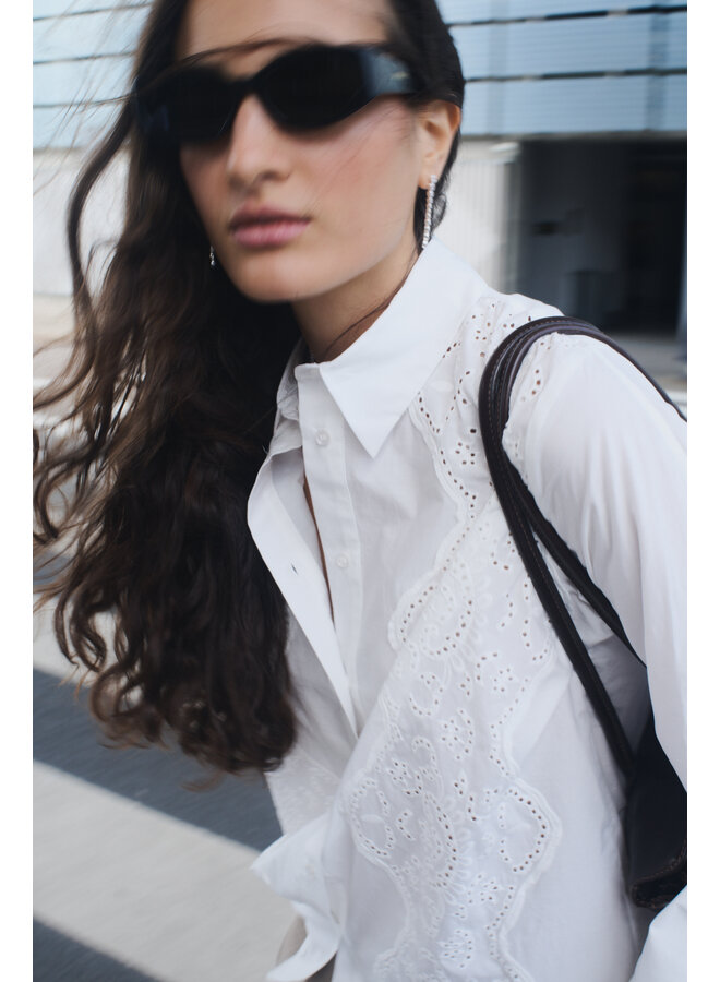 ROSE BLOUSE WHITE